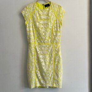 Dolce Vita Aletta Neon Lace Dress  - Size S